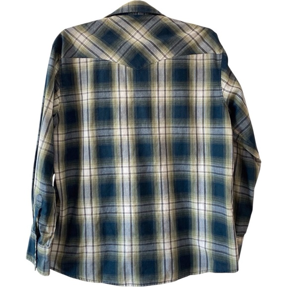 True Vintage 1980s Wrangler Western Pearl Snap Shirt. Size large. - Picture 7 of 9